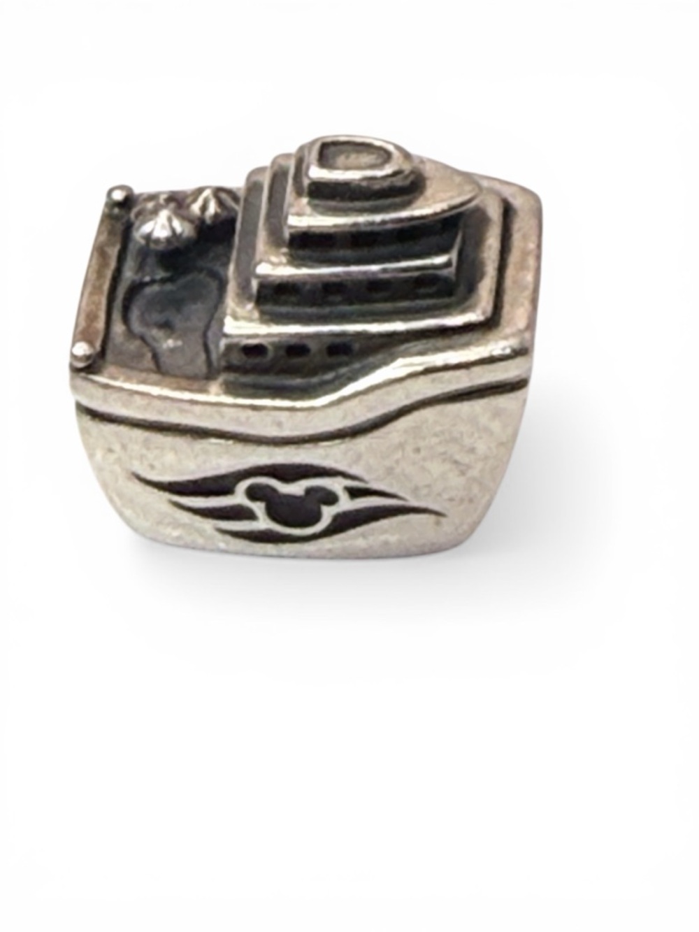 Retired Pandora Disney Cruise Ship Charm 791043 Travel Vacation 925 ALE